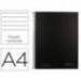 CUADERNO ESPIRAL NAVIGATOR A4 MICRO TAPA FORRADA 80H 80GR HORIZONTAL 1 BANDA NEGRO