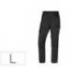 PANTALON DE TRABAJO MARCA DELTAPLUS CON CINTURA ELASTICA 7 BOLSILLOS COLOR GRIS-ROJO TALLA L