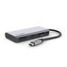ADAPTADOR MARCA BELKIN AVC006BTSGY MULTIMEDIA USB-C A USB-C PD 2XUSB 3.0 HDMI 4K 100W