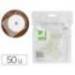 Funda Sobre para CD q-connect polipropileno con solapa -pack de 50 unidades. 