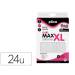 BARRA TERMOFUSIBLE MARCA PLICO COLA EXTRAFUERTE MAX XL 11,5 MM DE DIAMETRO X 200 MM DE ALTO BLISTER DE 24 UNIDADES