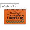 CUADERNO MARCA RUBIO LETTERING CALIGRAFIA PRACTICA CURIOOS PASO A PASO ENCUADERNACION ESPIRAL TAPA DURA 212 PAGINAS