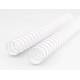 Canutillo q-connect redondo 18 mm plastico blanco capacidad 160 hojas caja de 50 unidades