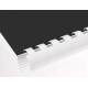 Canutillo q-connect redondo 18 mm plastico blanco capacidad 160 hojas caja de 50 unidades
