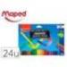 LAPICES DE COLORES MARCA MAPED COLOR PEPS INFINITY CAJA DE 24 COLORES SURTIDOS
