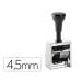 NUMERADOR AUTOMATICO MARCA REINER METALICO 6 CIFRAS ALTURA TIPO 4,5 MM