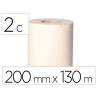 PAPEL SECAMANOS MARCA BUNZL GREENSOURCE 2 CAPAS CELULOSA BLANCA 200 MM X 130 MT PAQUETE DE 6 ROLLOS