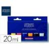PINTURA ACRILICA MARCA L&B BOTE DE 80 ML CAJA DE 5 UNIDADES COLORES SURTIDOS