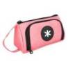 BOLSO ESCOLAR PORTATODO ANTARTIK CON BOLSILLO DELANTERO DESPLEGABLE CORAL 110X85X200 MM