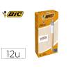BOLIGRAFO MARCA BIC CUATRO COLORES WOOD CAJA DE 12 UNIDADES COLORES SURTIDOS