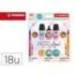 SET MARCA STABILO PASTEL LOVE MINI WORLD PEN 68 / POINT 88 / BOSS 18 UNIDADES SURTIDAS
