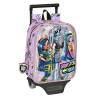 MOCHILA GUARDERIA CON CARRO SAFTA MONSTER HIGH 270X220X100 MM POLIESTER
