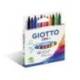 Lapices cera Giotto 12 unidades colores surtidos