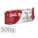 Pasta blanca para modelar Das de 500 gramos (medio Kg). Color Blanco