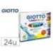 Rotulador Giotto Turbo Maxi Punta Gruesa Lavable Caja de 24 rotuladores