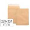 Sobre bolsa Liderpapel C4 Kraft 229 X 324 mm Caja 25 unidades