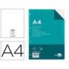 Recambio Liderpapel DIN A4 100 hojas 100g/m2 liso sin margen y con 4 taladros