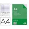 Recambio Liderpapel DIN A4 16 taladros 60 gr cuadrícula 4mm