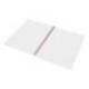 Cuaderno espiral Liderpapel Witty Tamaño folio Tapa dura Cuadricula 4 mm 75 g/m2 Con margen en color Rojo