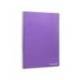 Cuaderno espiral marca Liderpapel folio smart Tapa blanda 80h 60gr cuadro 4mm con margen Color violeta