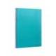 Cuaderno espiral marca Liderpapel folio smart Tapa blanda 80h 60gr cuadro 4mm con margen Color turquesa