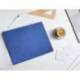 Carpeta 4 anillas carton forrado mixtas Liderpapel Paper Coat lomo 40 mm color azul