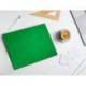 Carpeta 4 anillas carton forrado Liderpapel Paper Coat lomo 40 mm verde