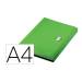 CARPETA LEITZ RECYCLE CLASIFICADOR FUELLE POLIPROPILENO 5+1 COMPARTIMENTOS DIN A4 COLOR VERDE