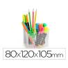 ORGANIZADOR DE SOBREMESA PLASTICFORTE COLOR TRANSPARENTE N 1 80X120X105 MM