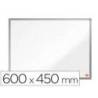 PIZARRA BLANCA MARCA NOBO ESSENCE ACERO VITRIFICADO MAGNETICA 600X450 MM