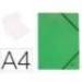 CARPETA LEITZ RECYCLE GOMAS DIN A4 CARTON RECICLABLE 100% COLOR VERDE