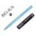 BOLIGRAFO MARCA BELIUS ROCKET B ALUMINIO COLOR MINIMALISTA AZUL TINTA AZUL CAJA CILINDRICA