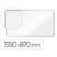 PIZARRA BLANCA MARCA NOBO PREMIUM PLUS ACERO LACADO FORMATO PANORAMICO 70" MAGNETICA 1550X870 MM