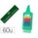 ROTULADOR MARCA FABER FLUORESCENTE 1546 EXPOSITOR DE 60 UNIDADES COLORES PASTEL SURTIDOS