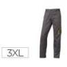 Pantalón trabajo DeltaPlus gris talla 3XL