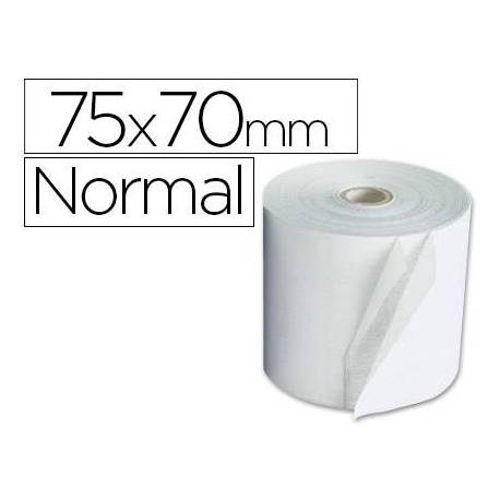 ROLLO COLOR BLANCO Q-CONNECT ELECTRA 75X70X11MM 60 GRS