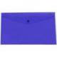 Carpeta sobre Liderpapel con cierre de broche azul Din A3