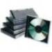 Caja de CD/DVD marca Q-Connect. Caja 10 ud.