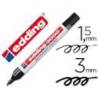 Rotulador Permanente Edding 3000 Negro Punta redonda