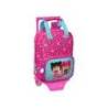 MOCHILA GUARDERIA CON CARRO SAFTA PIN Y PON 280X200X80 MM POLIESTER