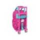 MOCHILA GUARDERIA CON CARRO SAFTA PIN Y PON 280X200X80 MM POLIESTER