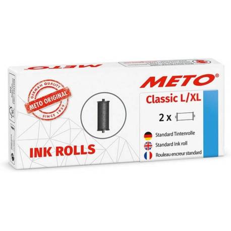 RODILLO ENTINTADOR MARCA METO CLASSIC L /XL CAJA DE 2 UNIDADES