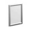 EXPOSITOR MURAL MARCA DURABLE DIN A4 MARCO ALUMINIO 335X250X24 MM