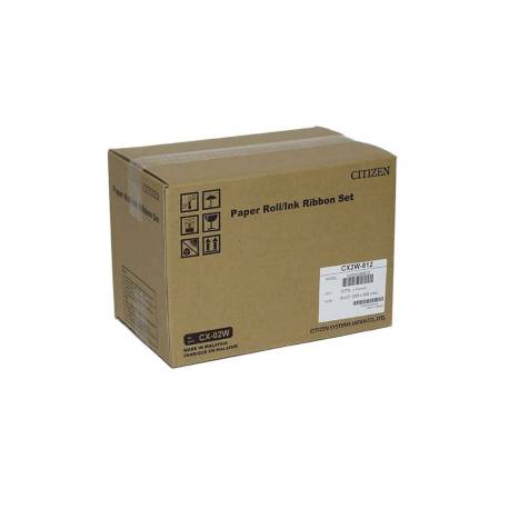 PAPEL SUBLIMACION MARCA CITIZEN 20X25 CM / 20X30 CM 220 IMPRESIONES POR ROLLO PARA IMPRESORA CX-02W