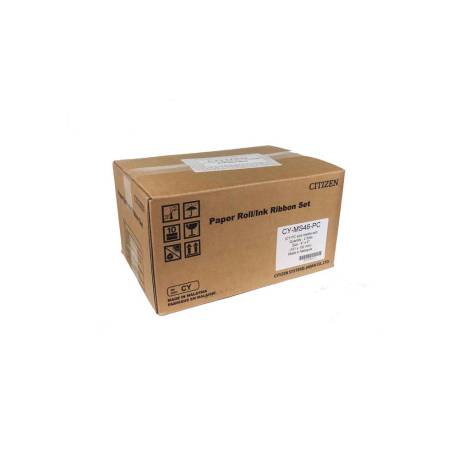 PAPEL SUBLIMACION MARCA CITIZEN 10X15 CM 1400 IMPRESIONES POR ROLLO PARA IMPRESORA CY-02 CAJA DE 2 UNIDADES
