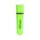 ROTULADOR BIC FLAT FLUORESCENTE COLOR VERDE NEON CAJA DE 12 UNIDADES