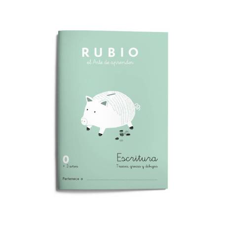 Cuaderno Rubio Preescritura Nivel 0 - 9788485109135
