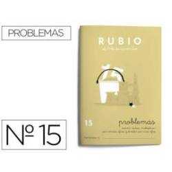 Cuaderno Rubio Problemas nº 15 Sumar, restar, multiplicar por varias cifras y dividir por una cifra