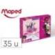 CAJA REGALO MARCA MAPED BARBIE 35 PIEZAS