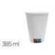 VASO DE PAPEL BLANCO MARCA BUNZL RECICLABLE PEFC 385 ML APTO BEBIDAS FRIAS Y CALIENTES PAQUETE DE 50 UNIDADES